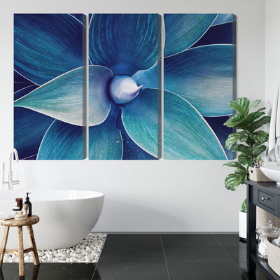 Ljuddämpande tavla - Top view of the plant