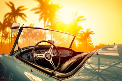 Ljuddämpande tavla - View from the car