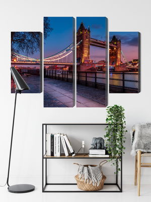 Ljuddämpande tavla - Tower bridge in London