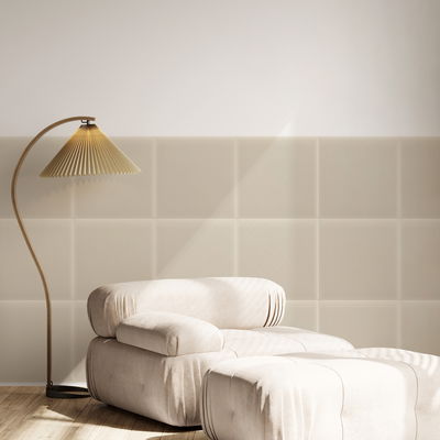 Firkantet lydabsorber - fløjl