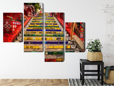 Ljuddämpande tavla - Selaron stairs