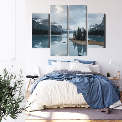 Ljuddämpande tavla - Ghost island in jasper