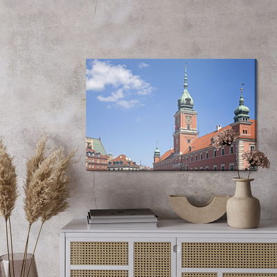 Ljuddämpande tavla - Warsaw on a sunny day