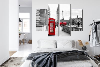 Ljuddämpande tavla - London telephone booth