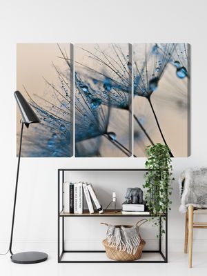 Ljuddämpande tavla - Dandelions with water