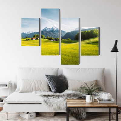 Ljuddämpande tavla - Mountain landscape