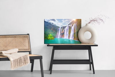 Ljuddämpande tavla - Jiulong waterfall in china