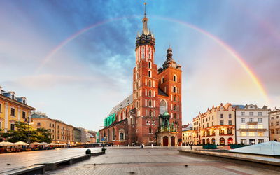 Ljuddämpande tavla - St. mary's basilica in Kraków