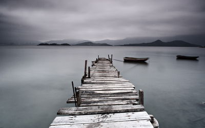 Ljuddämpande tavla - Misty lake