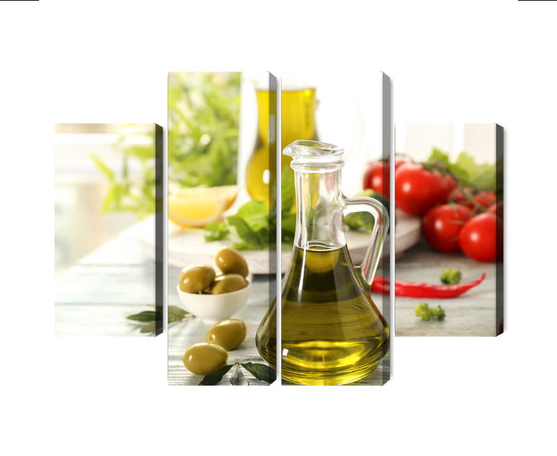 Ljuddämpande tavla - Jug with fresh oil