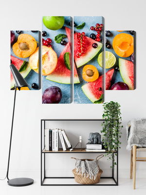 Ljuddämpande tavla - Holiday fruit