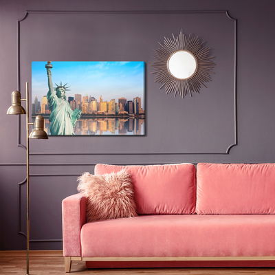 Ljuddämpande tavla - Statue of liberty in New York