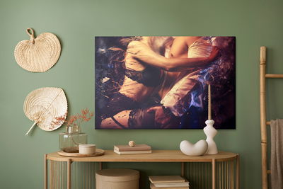 Ljuddämpande tavla - A couple in a hot pose