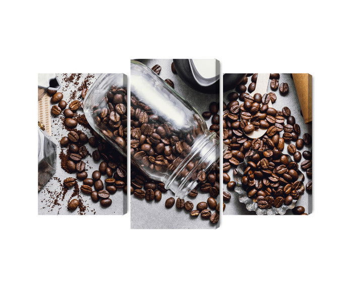 Ljuddämpande tavla - Ingredients for making coffee