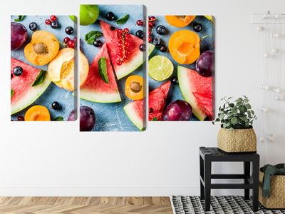 Ljuddämpande tavla - Holiday fruit