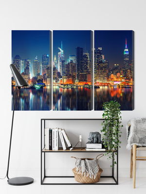 Ljuddämpande tavla - Panoramic view of manhattan
