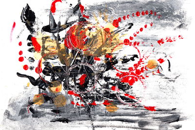 Ljuddämpande tavla - Chaotic abstraction