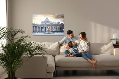 Ljuddämpande tavla - St. peter's basilica in the