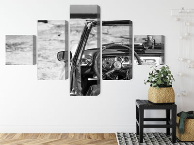 Ljuddämpande tavla - The interior of an old cuban