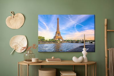 Ljuddämpande tavla - 3d view of the seine