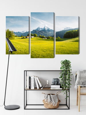 Ljuddämpande tavla - Mountain landscape