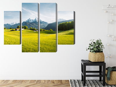 Ljuddämpande tavla - Mountain landscape