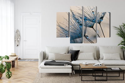 Ljuddämpande tavla - Dandelions with water