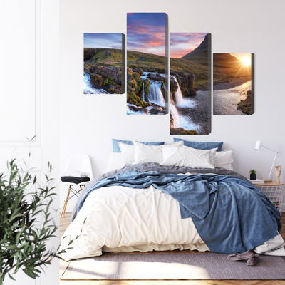 Ljuddämpande tavla - Kirkjufell mountain