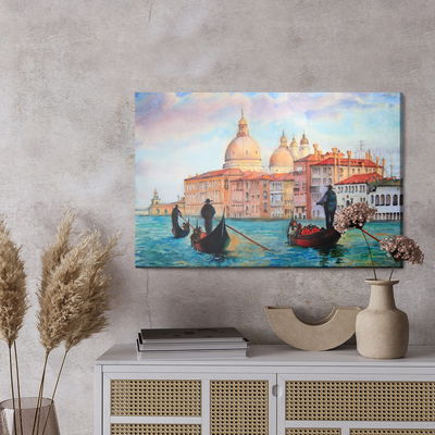 Ljuddämpande tavla - Venice as painted