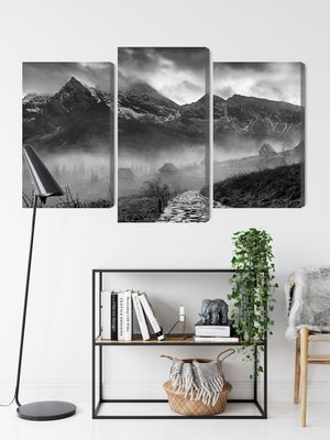 Ljuddämpande tavla - Hala gasienicowa in black