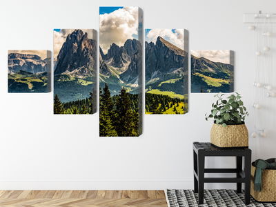 Ljuddämpande tavla - View of the italian