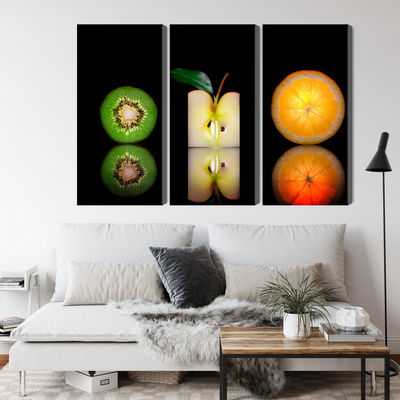 Ljuddämpande tavla - Fruit halves