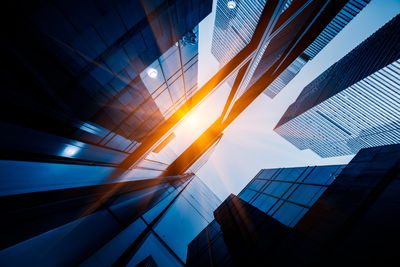 Ljuddämpande tavla - Skyscrapers, Shanghai