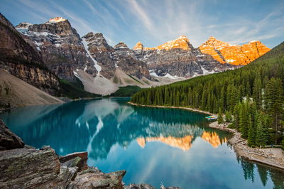 Ljuddämpande tavla - Canadian Moraine Lake 3d