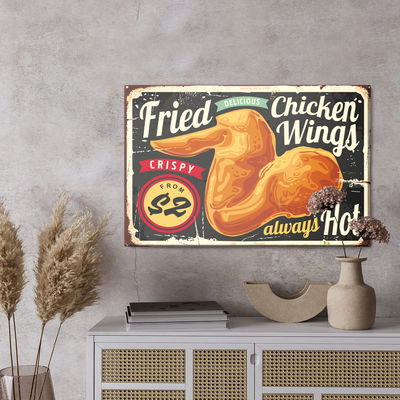 Ljuddämpande tavla - Retro blackboard