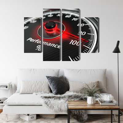 Ljuddämpande tavla - Modern 3d counter