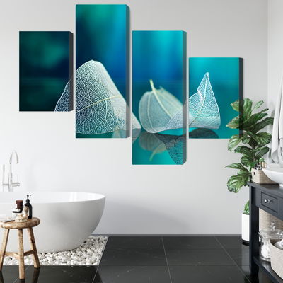 Ljuddämpande tavla - Delicate leaves close up