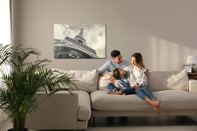 Ljuddämpande tavla - Eiffel tower, Paris