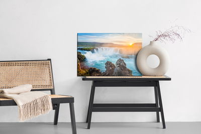 Ljuddämpande tavla - Godafoss waterfall in iceland