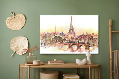 Ljuddämpande tavla - Paris as painted