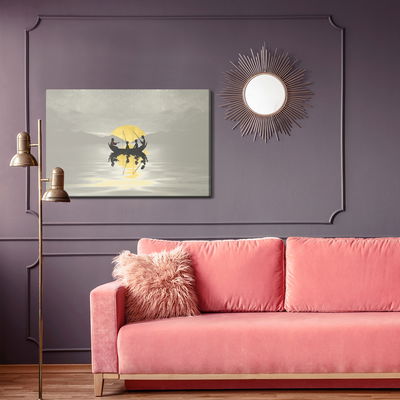 Ljuddämpande tavla - Jesus with his disciples