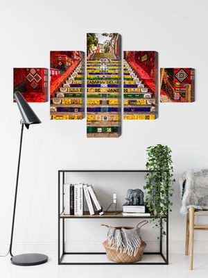 Ljuddämpande tavla - Selaron stairs