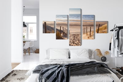 Ljuddämpande tavla - Sandy path to the north sea