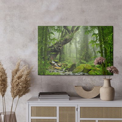 Ljuddämpande tavla - Tropical jungle