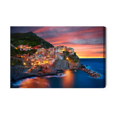 Ljuddämpande tavla - City of manarola, Italy