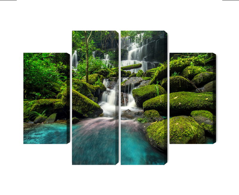 Ljuddämpande tavla - A beautiful waterfall