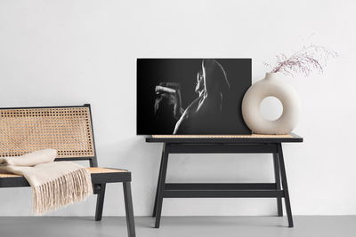 Ljuddämpande tavla - Couple working out