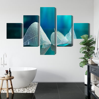 Ljuddämpande tavla - Delicate leaves close up