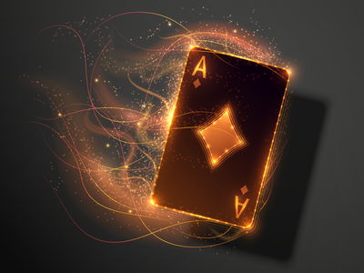 Ljuddämpande tavla - Ace with fire effect