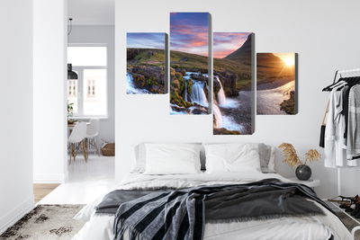 Ljuddämpande tavla - Kirkjufell mountain